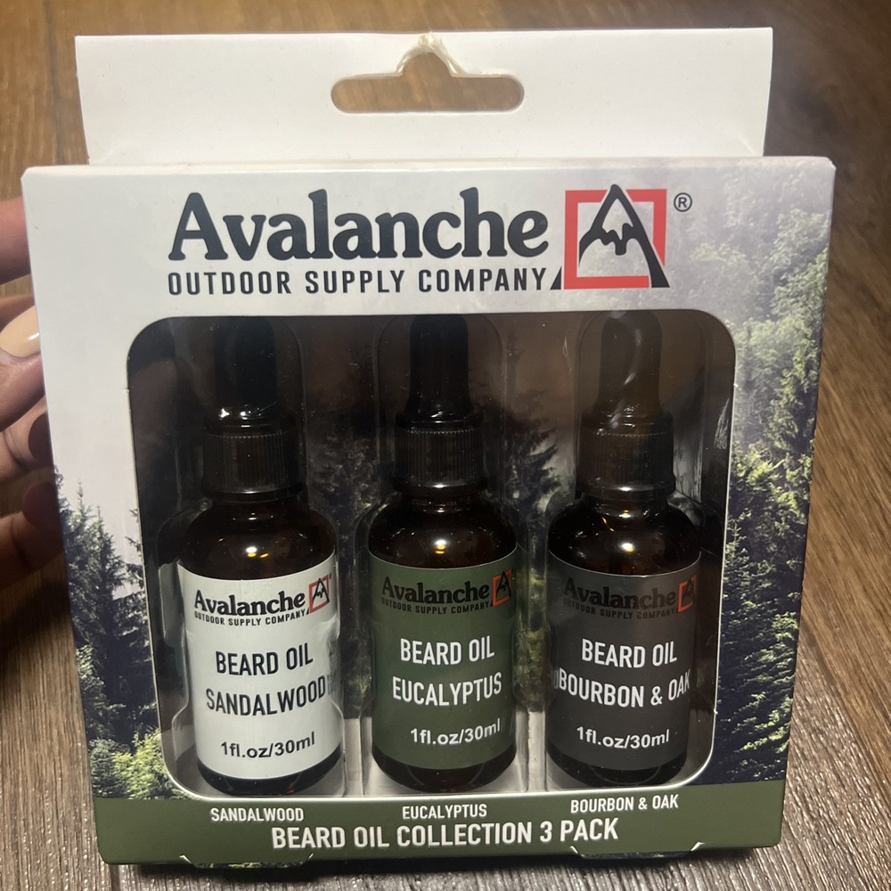 Avalanche Beard Oil Collection 3 Pack